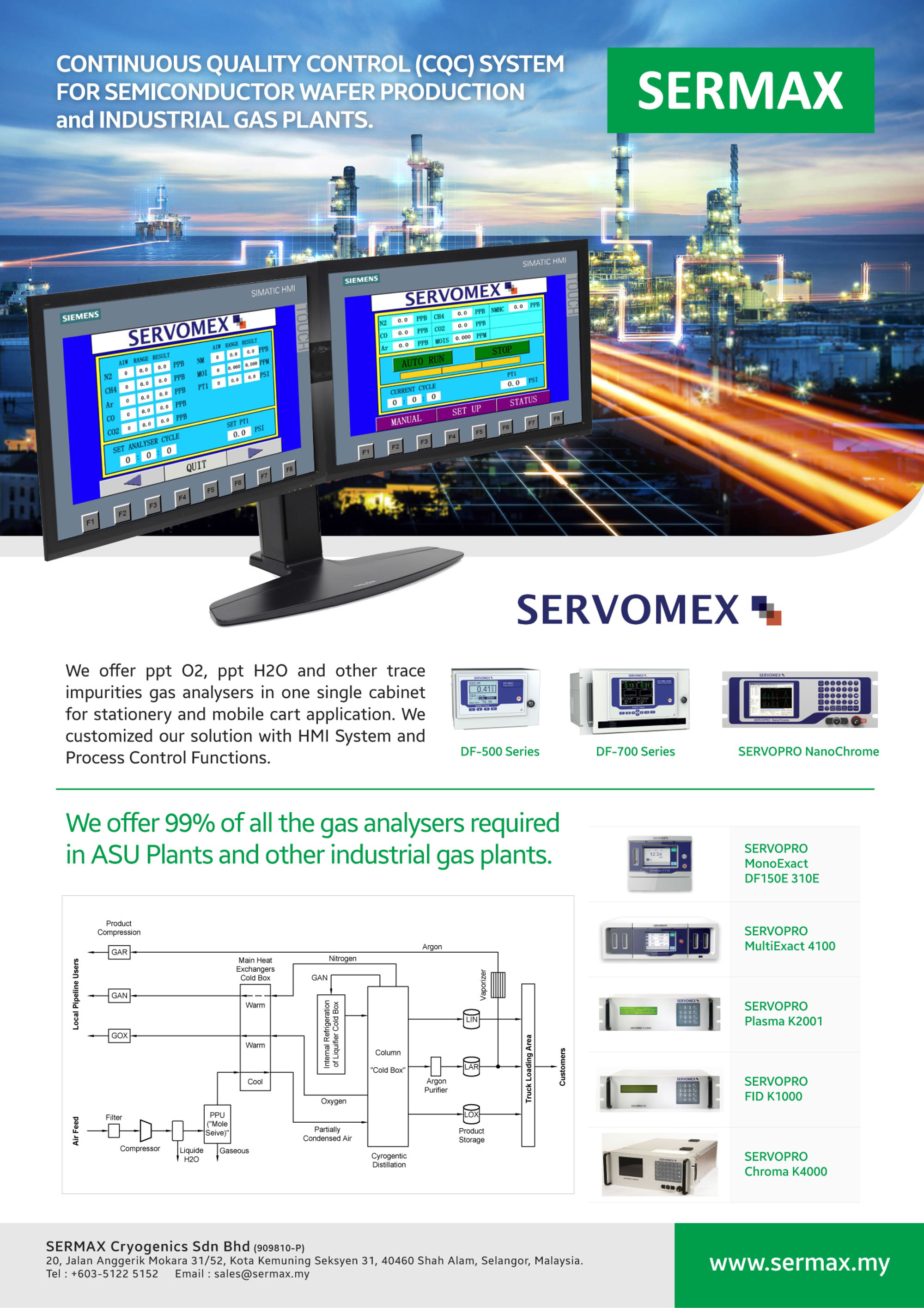 Know what we offer for Gas Analyzers - Click more to understand the brands we represent and the one-stop-solutions catering to your specific need.