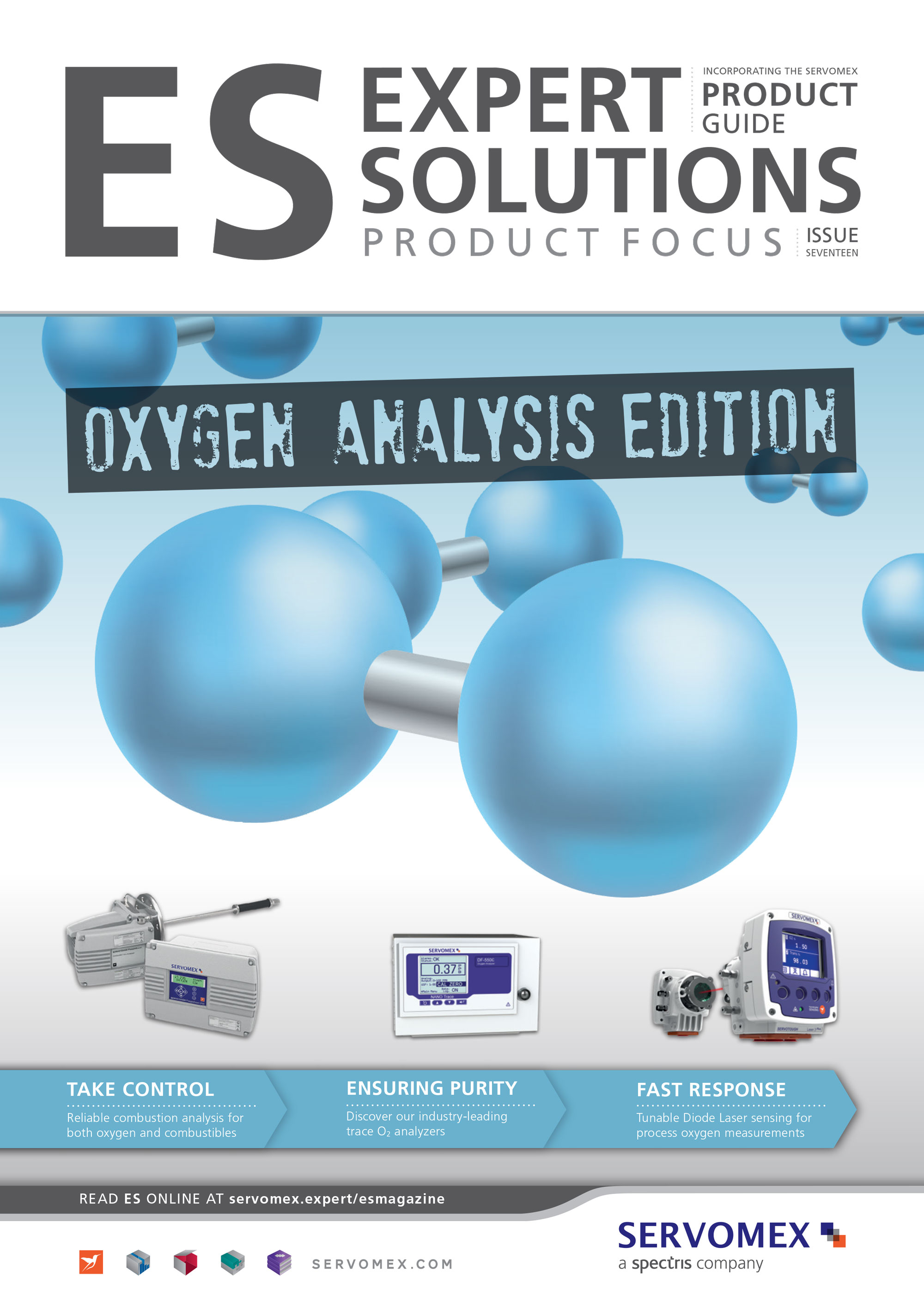 Focusing on Oxygen Analysis Solutions - The issue will focus on the wide range of oxygen (O2) analysis solutions offered by SERVOMEX