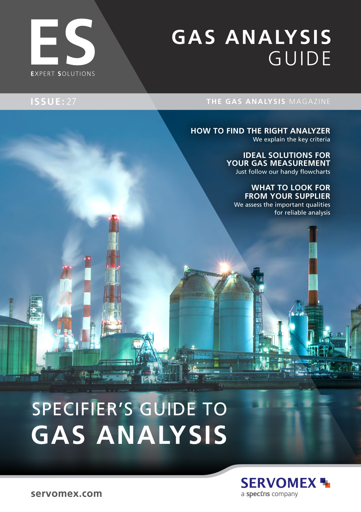 SERVOMEX Specifier's Guide to Gas Analysis – Issue 27