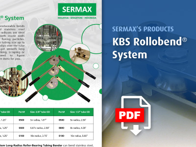 Sermax KBS Tube Benders